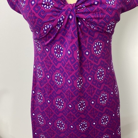 Chaps Purple Dress Size Small Petite - Picture 3 of 8
